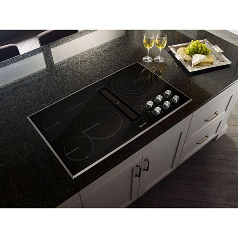 jenn air 36 inch electric cooktop with downdraft